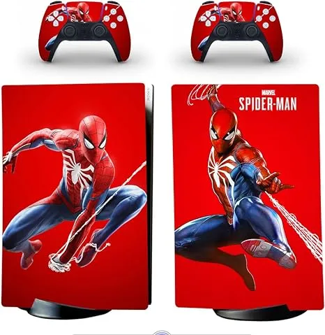 PS5 spiderman skin cover